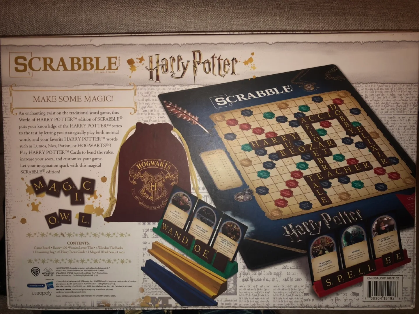 Harry Potter Scrabble Board Game & Mug &Hot Chocolate Set image indicator(3)