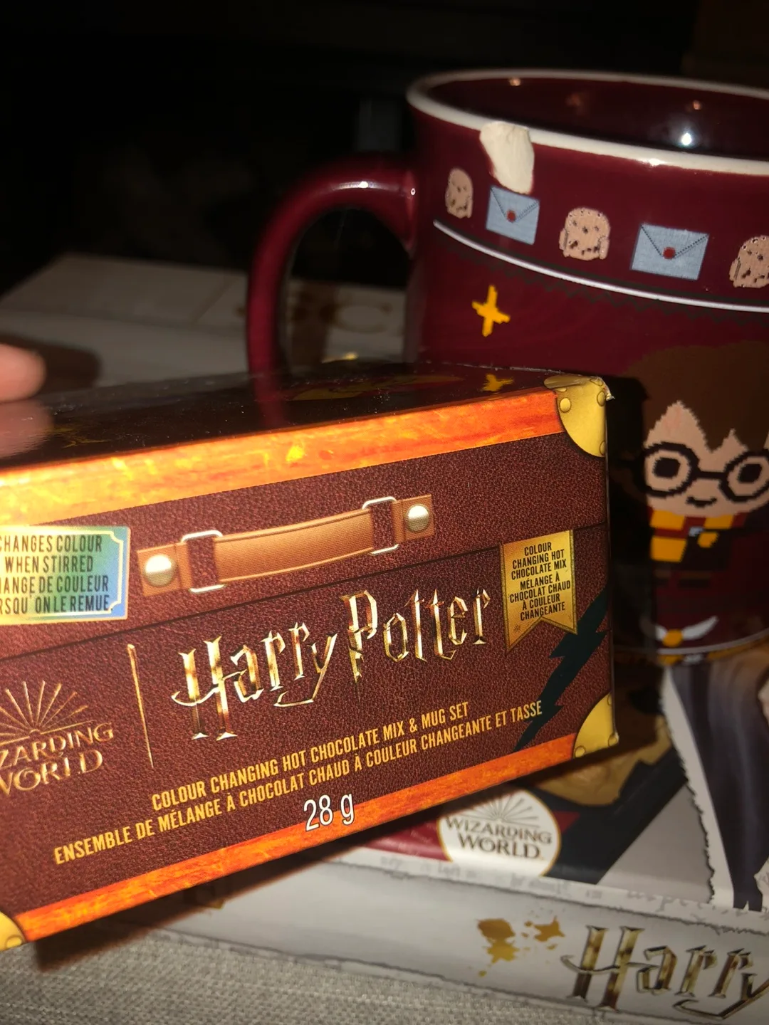 Harry Potter Scrabble Board Game & Mug &Hot Chocolate Set image indicator(8)