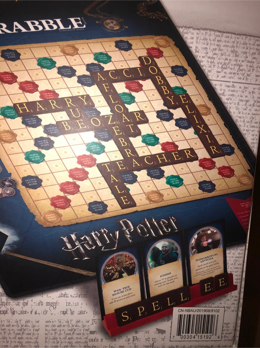 Harry Potter Scrabble Board Game & Mug &Hot Chocolate Set image indicator(4)