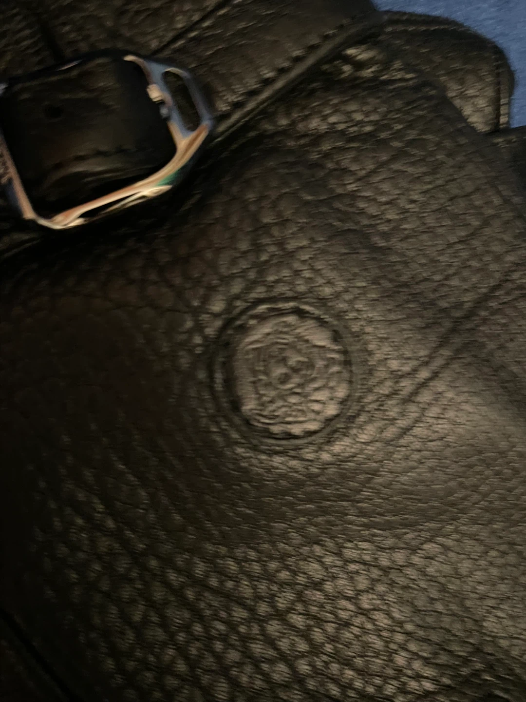 Versace Leather black Gloves - photo 2