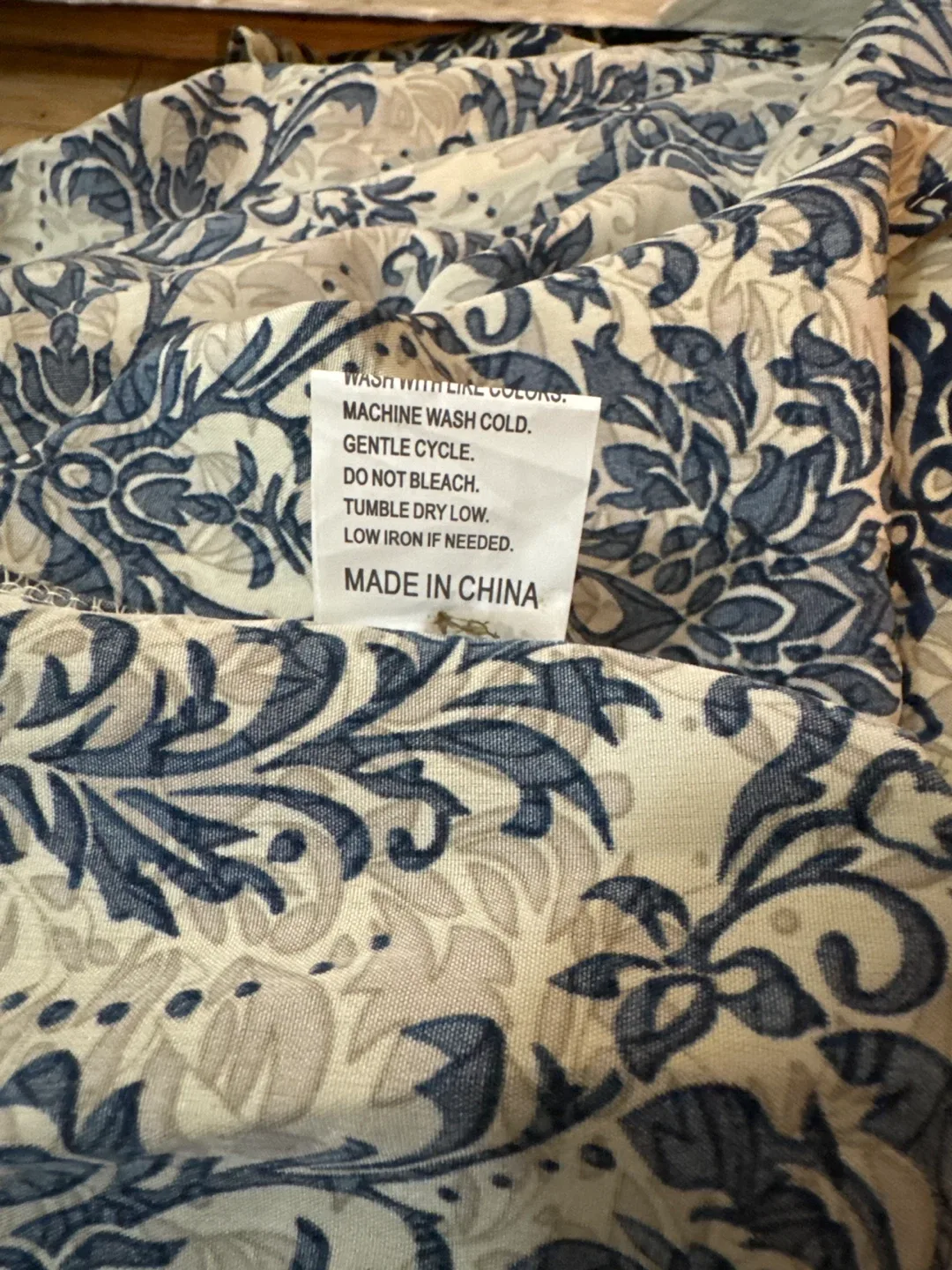 XXL Blue Floral Print Dress image indicator(7)