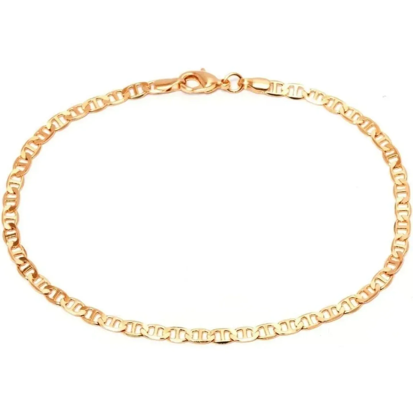 Barzel Gold Anklet - Size 9" thumbnail