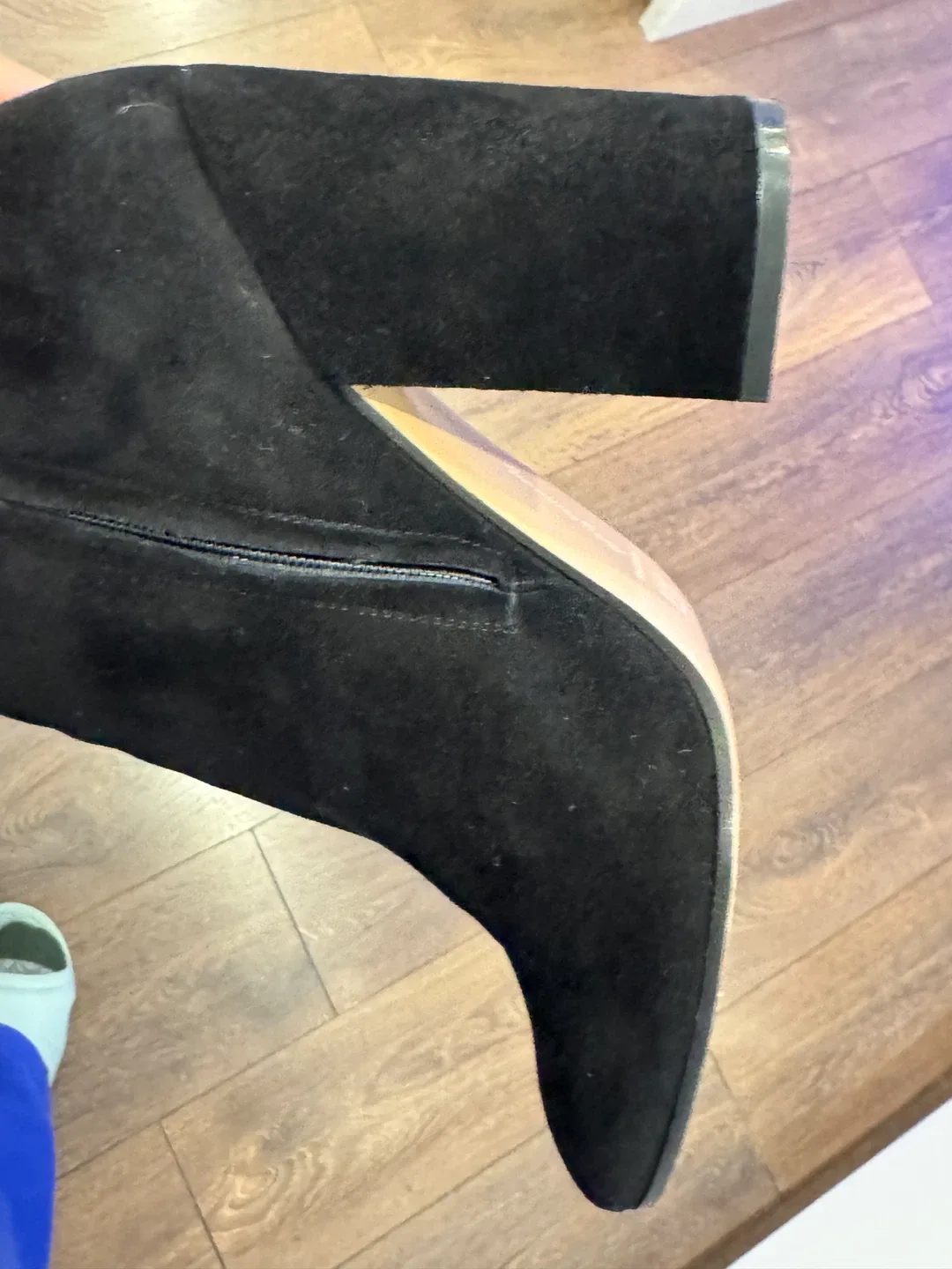 Gianvito Rossi Black Suede Boots - Size 8 image indicator(4)