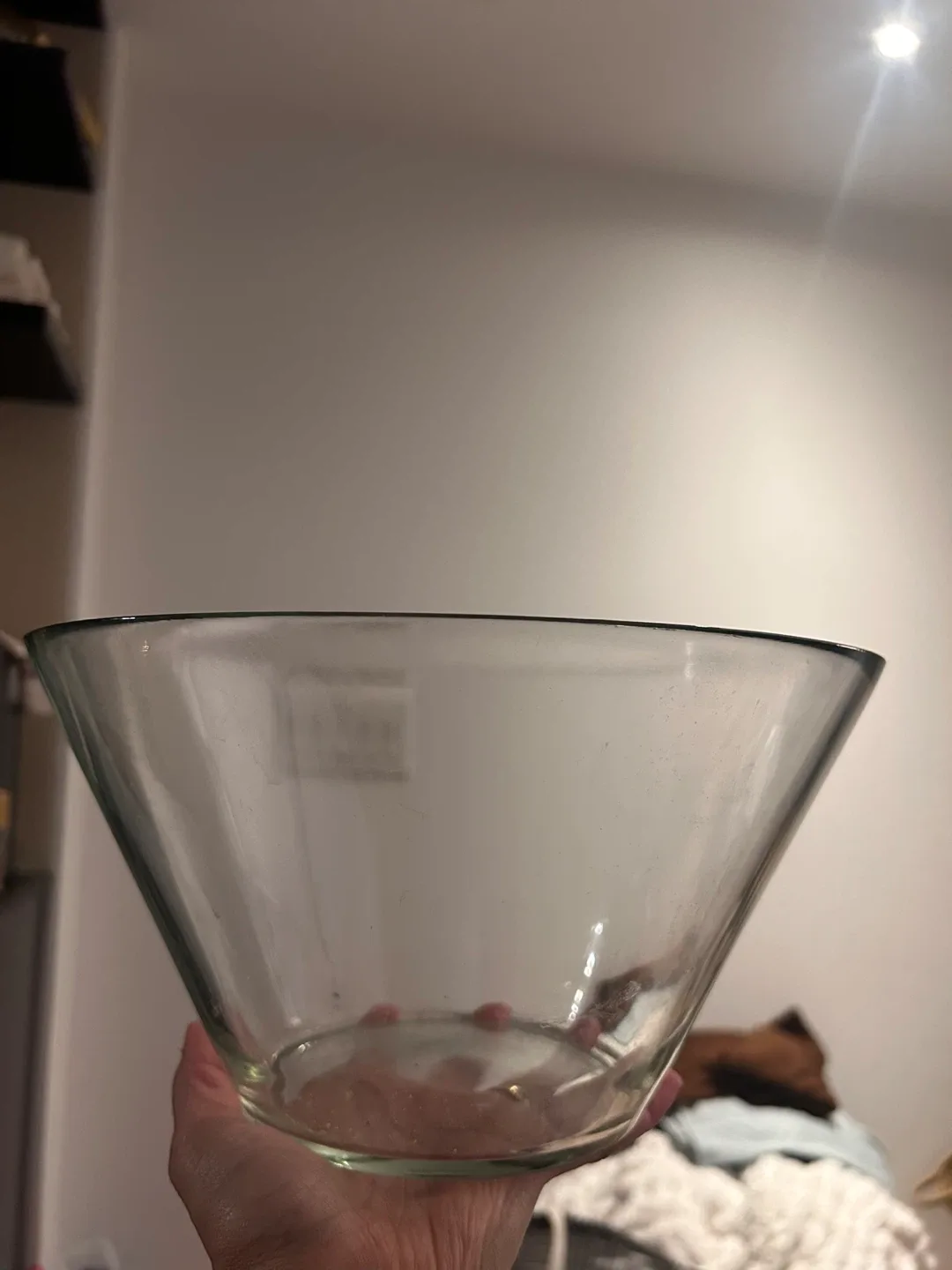 Glass Serving/storage/showpiece Bowl