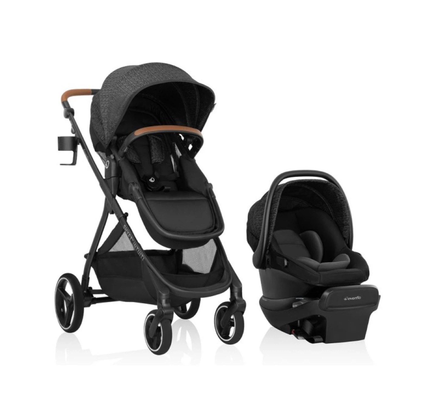 Evenflo Shyft Intuiti Travel System - Like New!