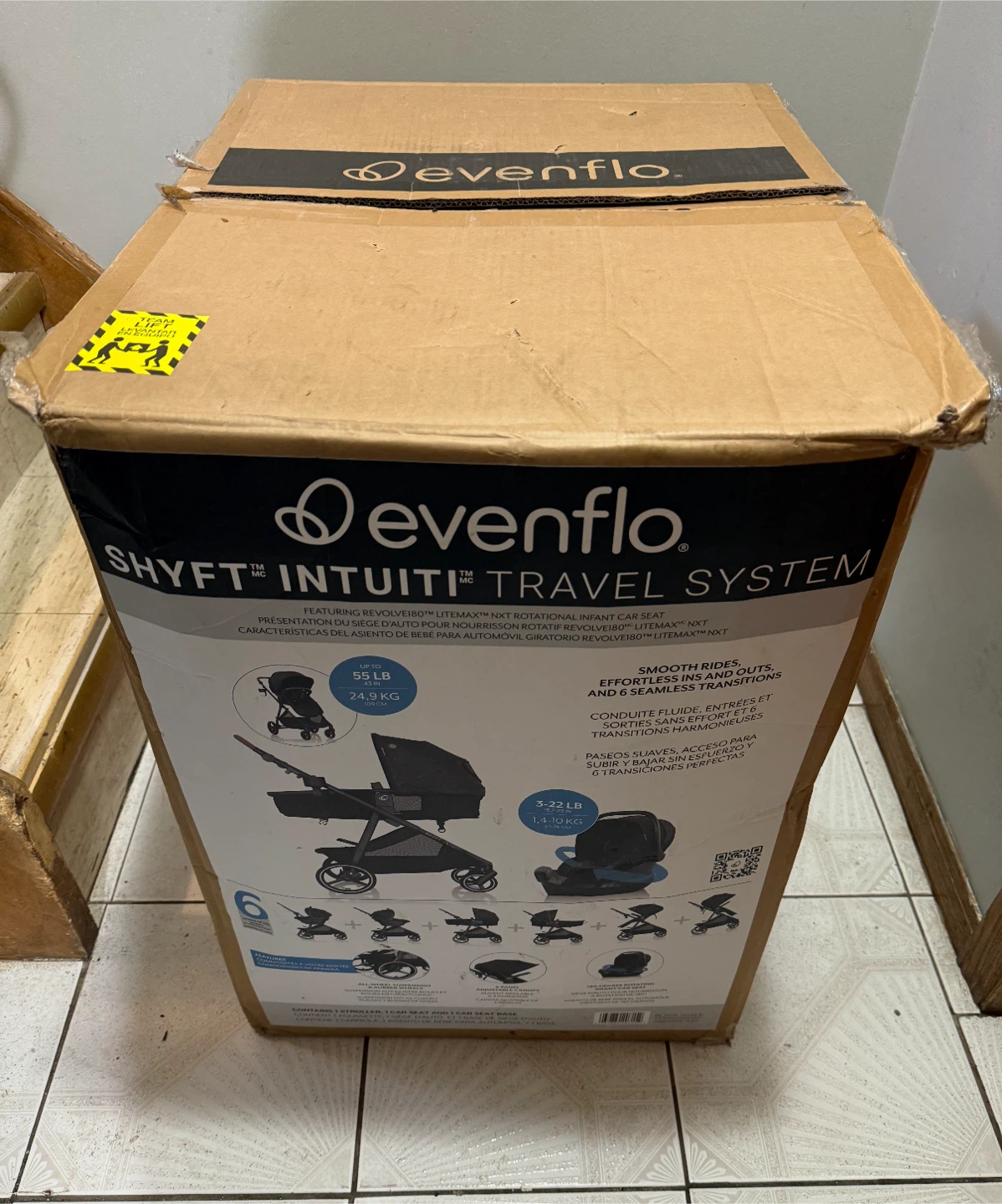 Evenflo Shyft Intuiti Travel System - Like New! - photo 5