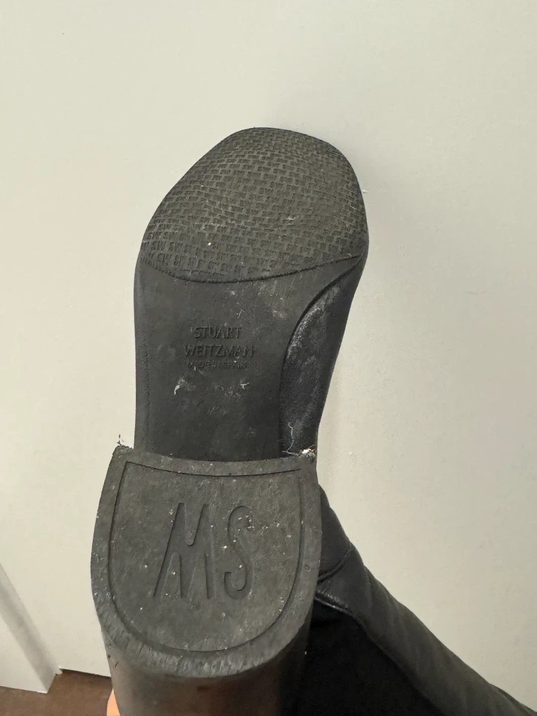 Stuart Weitzman Over-the-Knee Black Boots - Size 7 image indicator(4)