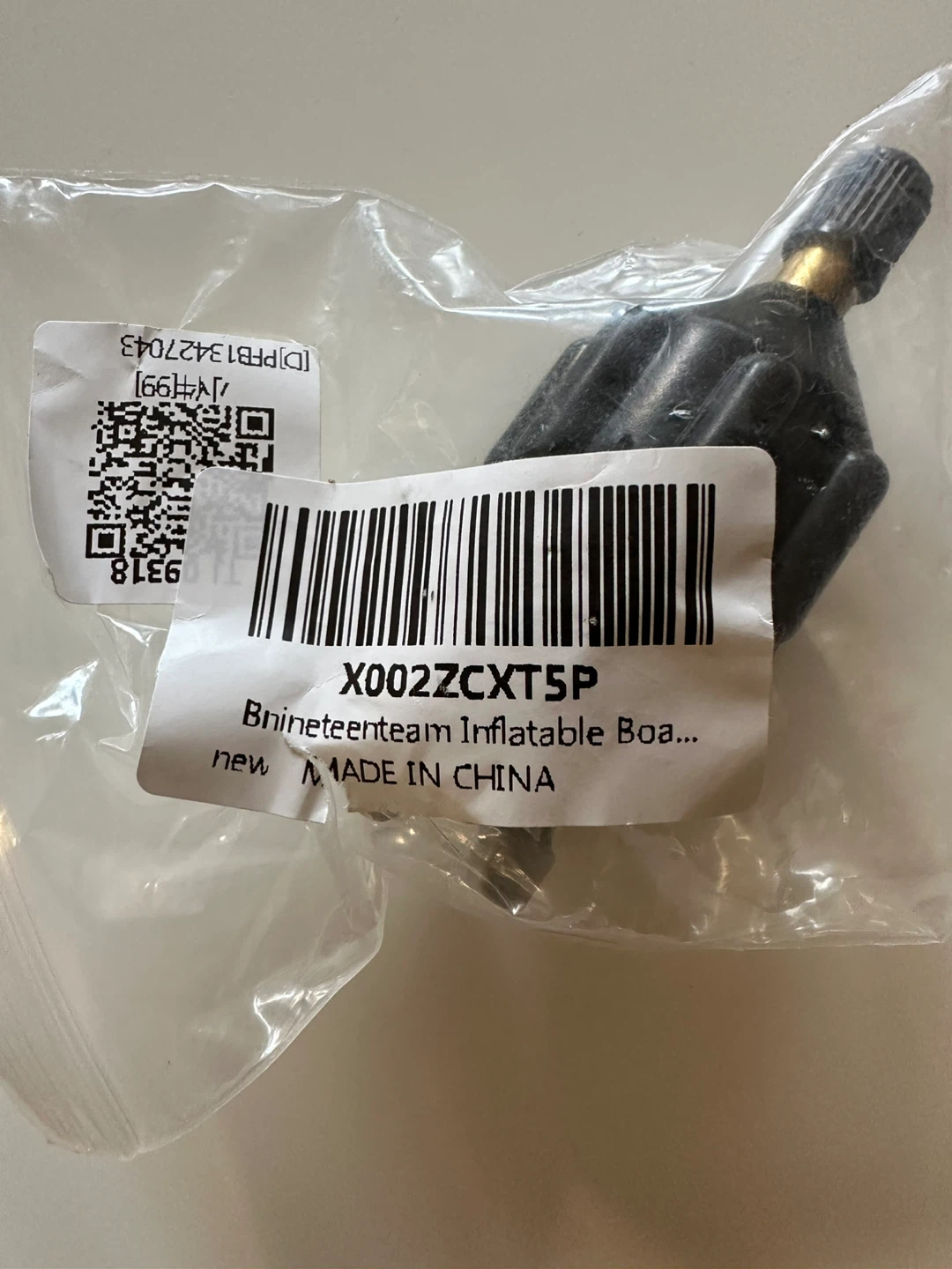 Bnineeteam Inflatable Boat SUP Pump Adaptor - NEW
