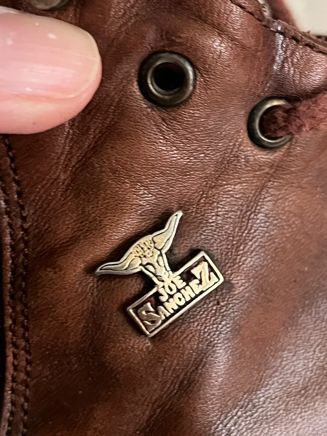 Joe Sanchez Brown Leather Ankle Boots - Size 41 image indicator(3)