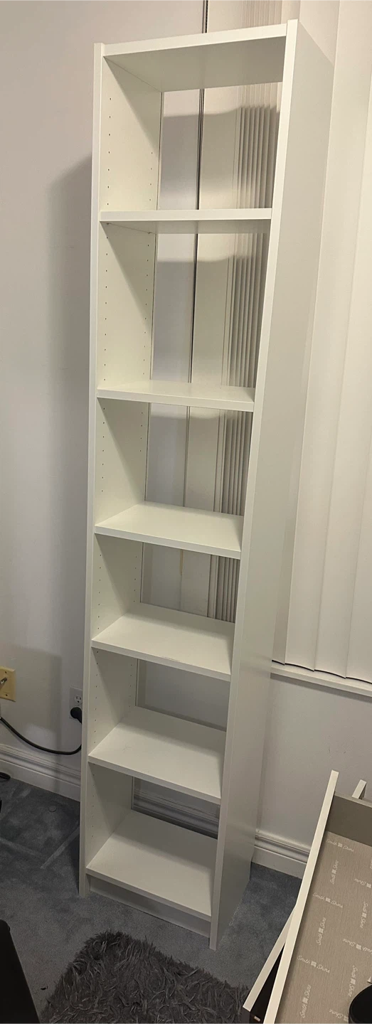 White Bookcase