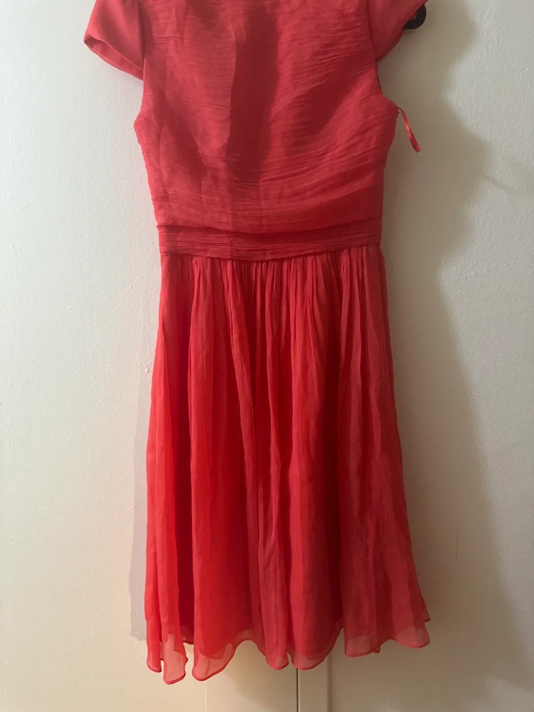 Vintage JCrew Mirabelle dress in silk chiffon image indicator(5)