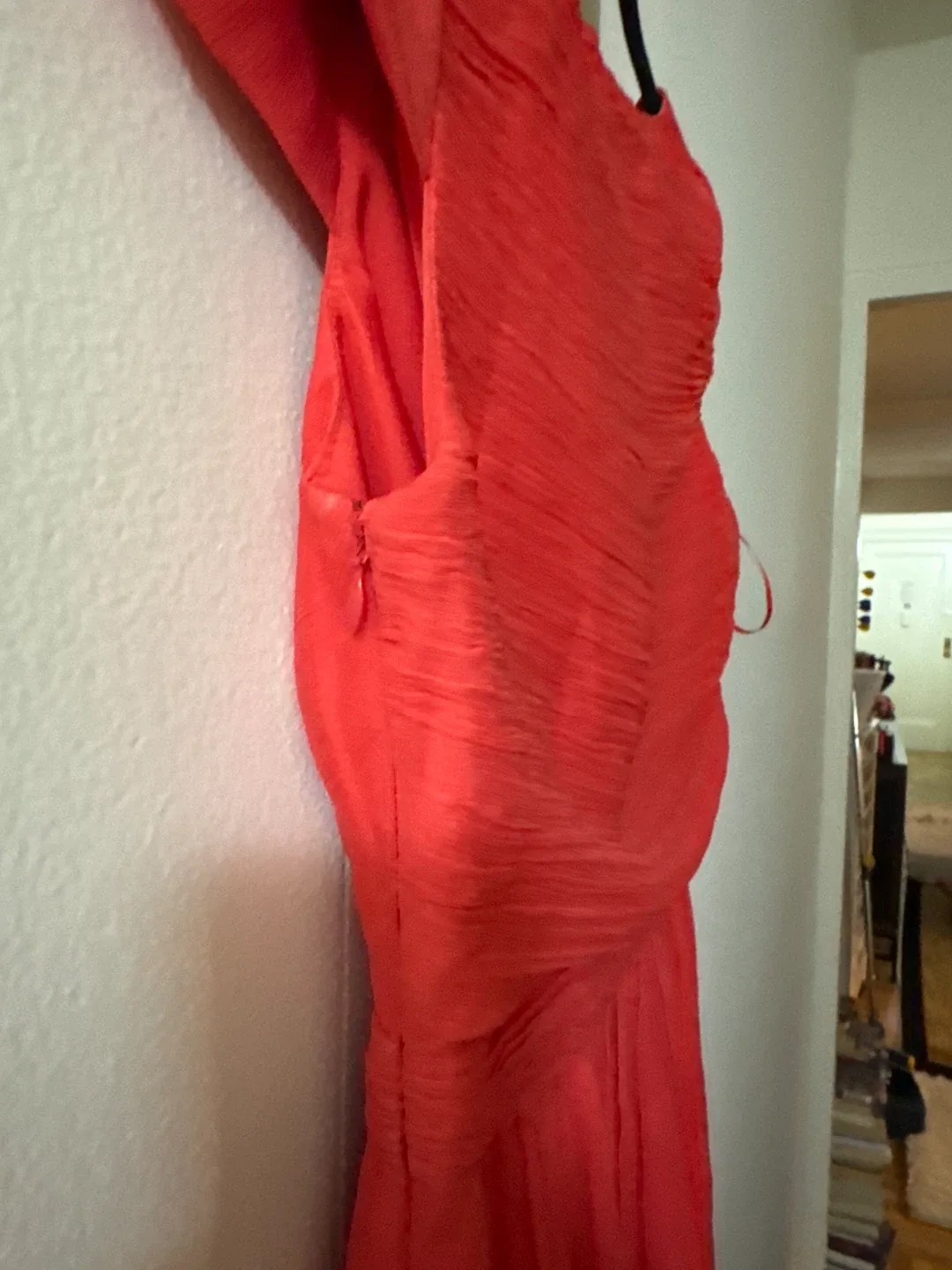 Vintage JCrew Mirabelle dress in silk chiffon image indicator(6)