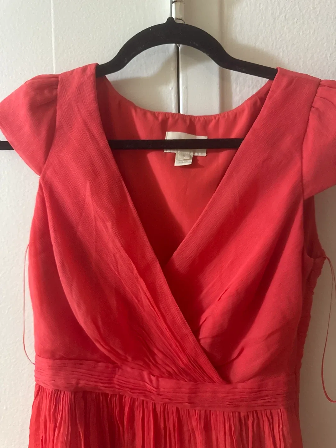 Vintage JCrew Mirabelle dress in silk chiffon image indicator(2)