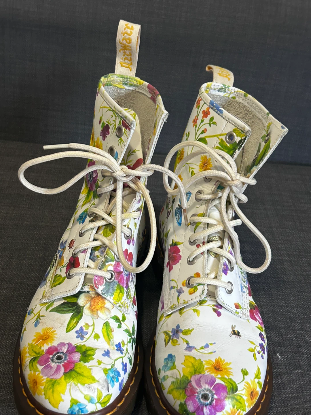 Dr. Martens Floral Print Boots