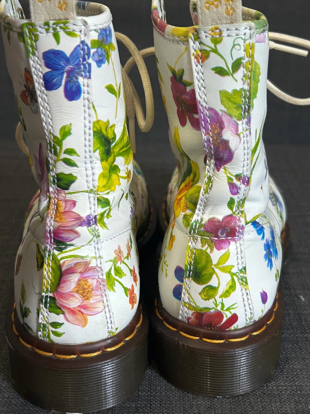 Dr. Martens Floral Print Boots - photo 3