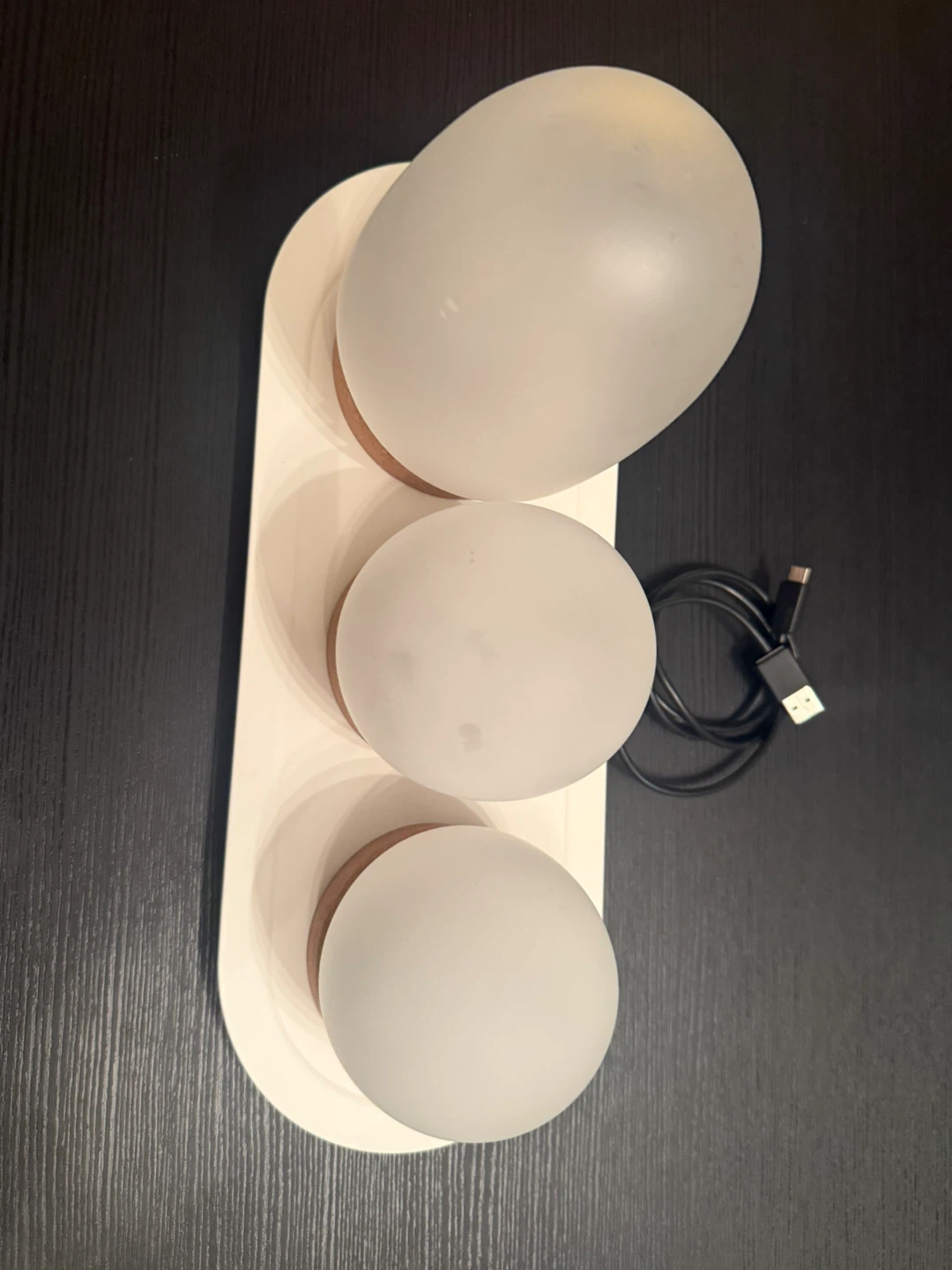 Table Lamp with separate bulbs - photo 2