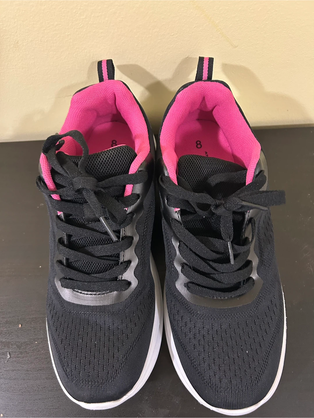 Black & Pink Running Shoes - photo 2