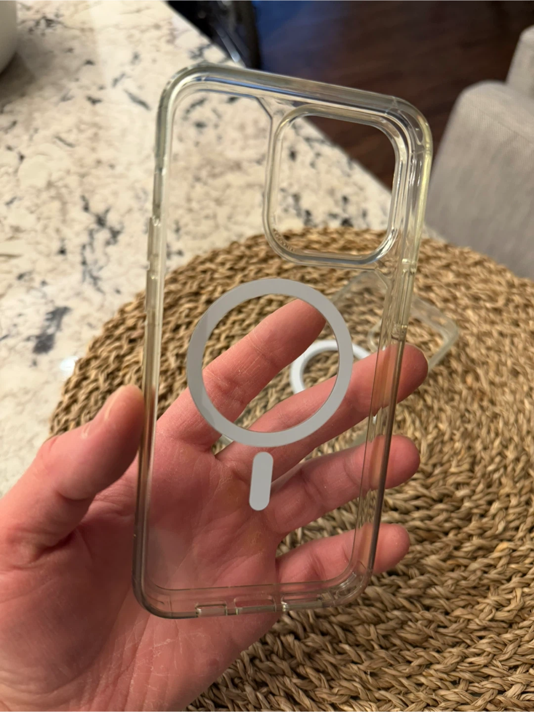iPhone 15 Pro Max Case - Clear MagSafe Compatible