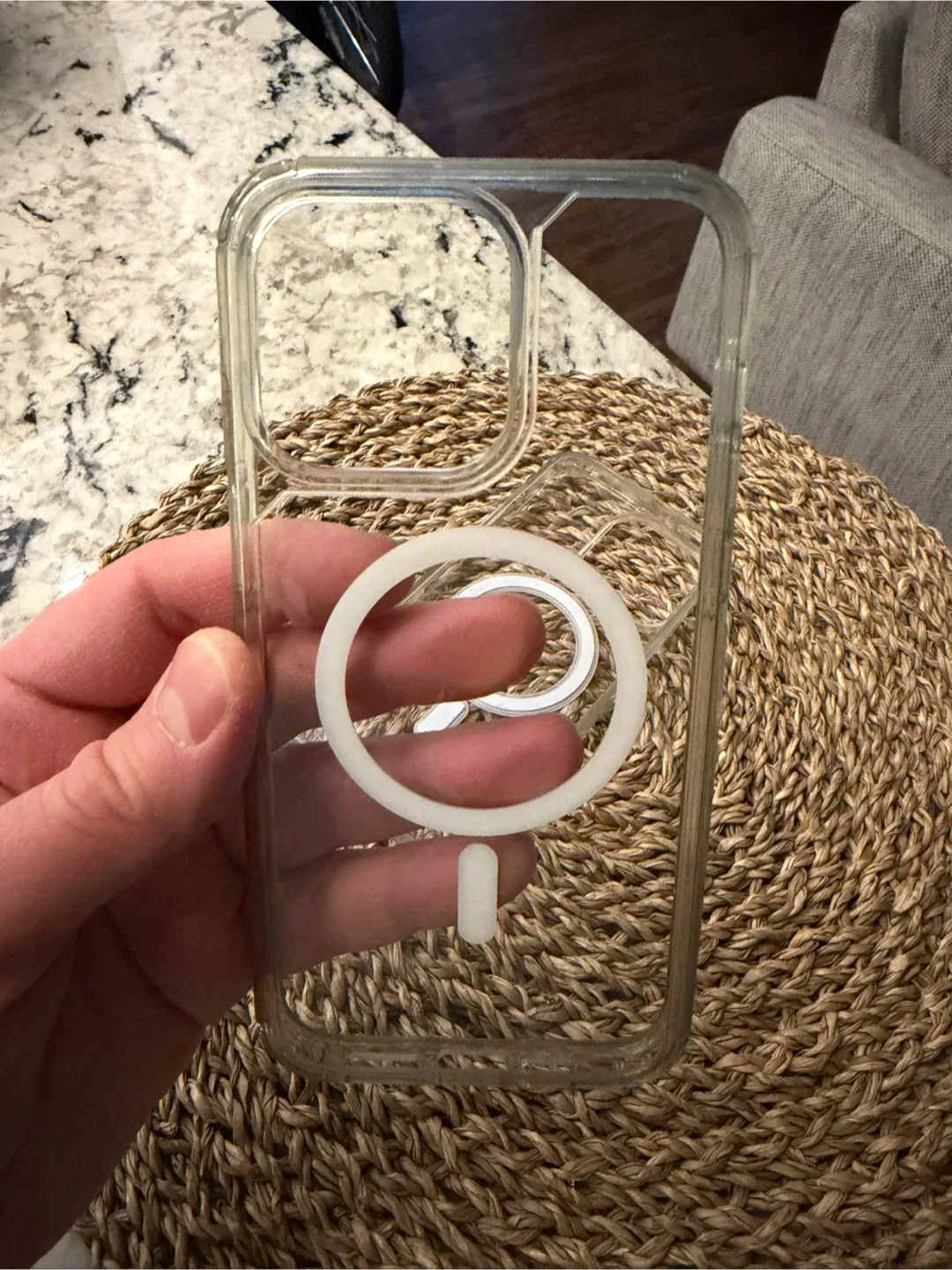 iPhone 15 Pro Max Case - Clear MagSafe Compatible image indicator(2)