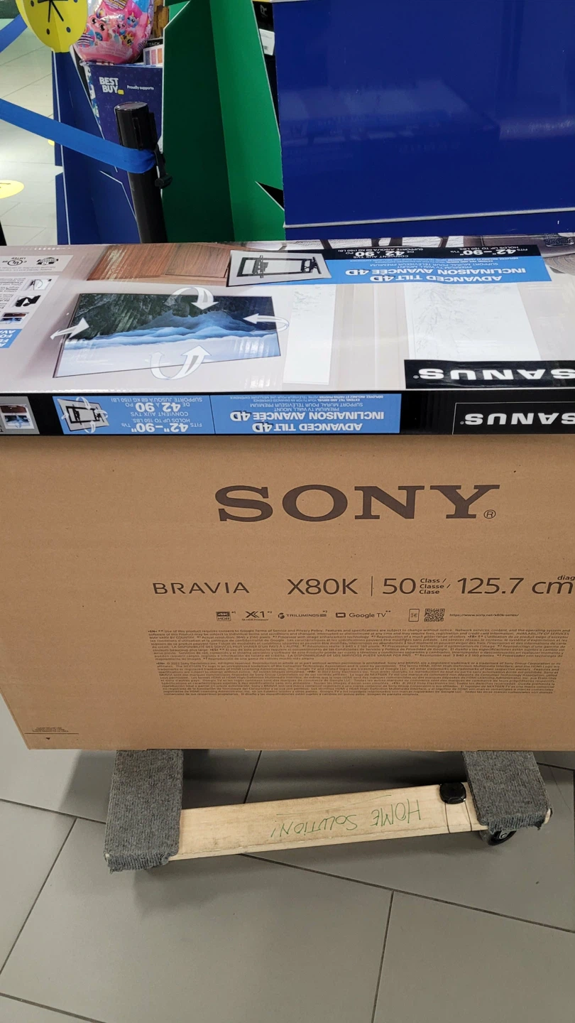 Sony Bravia X80K 50" 4K UHD Smart TV(2023) - photo 2