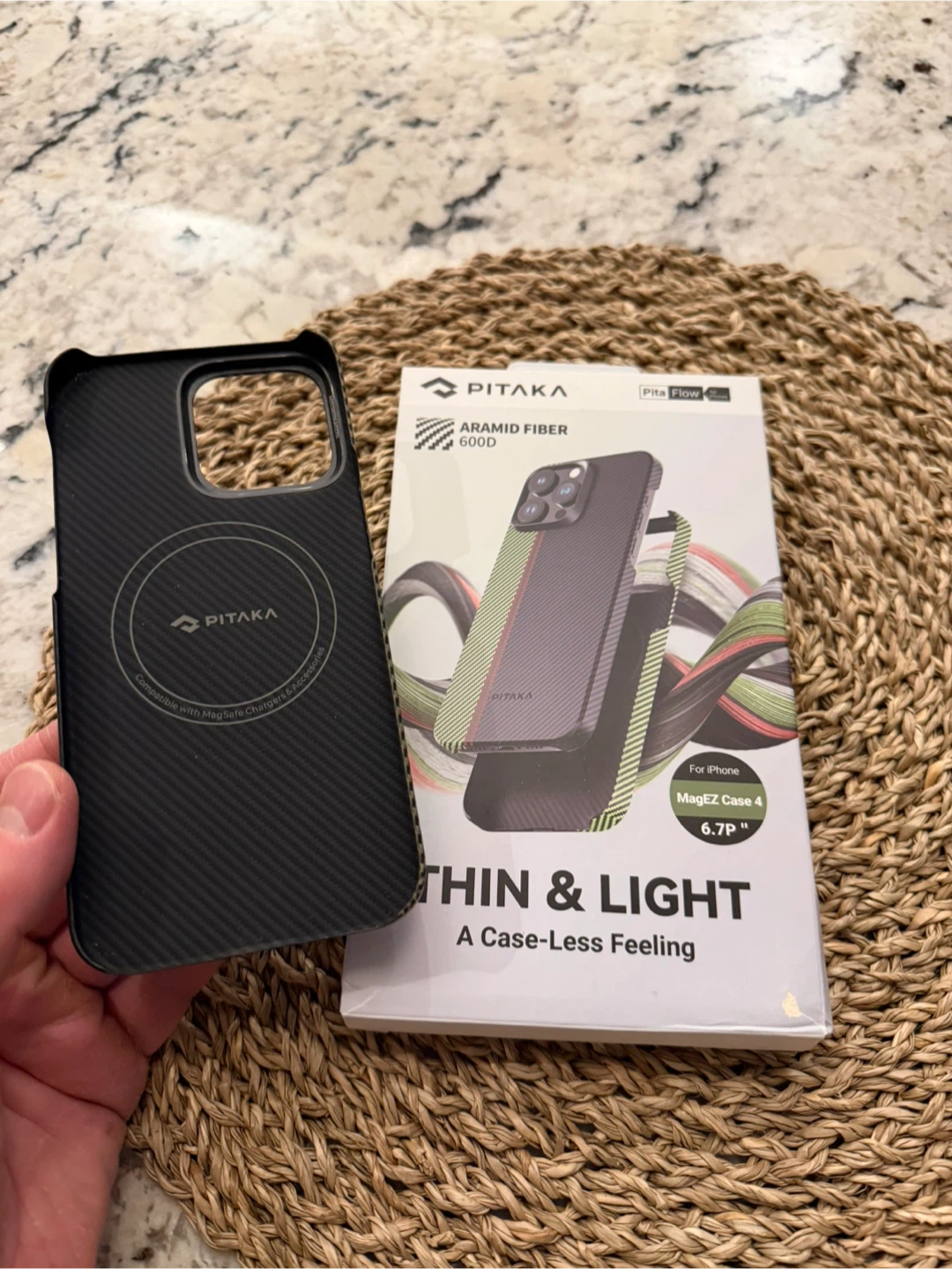 PITAKA MagEZ Case 4 for iPhone 15 Pro Max - Like New! - photo 2