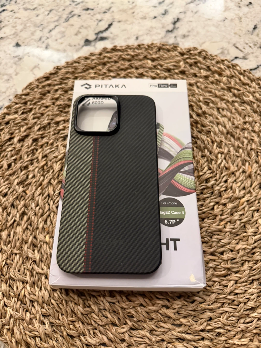 PITAKA MagEZ Case 4 for iPhone 15 Pro Max - Like New! - photo 3