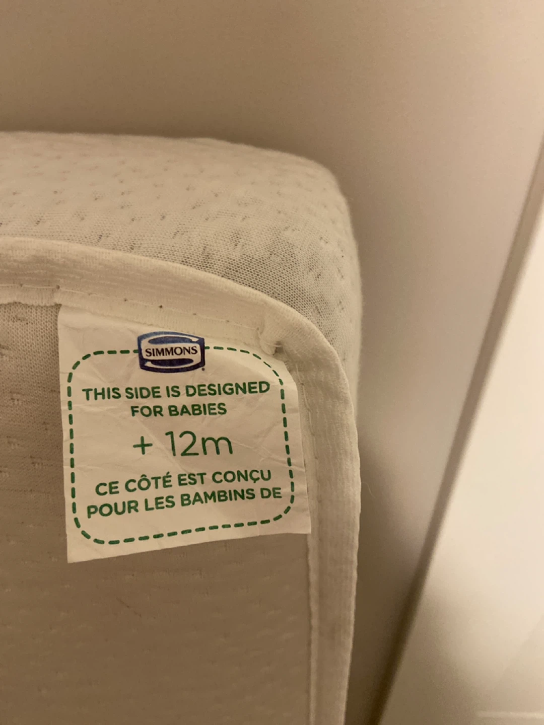 Simmons Baby Mattress - photo 4