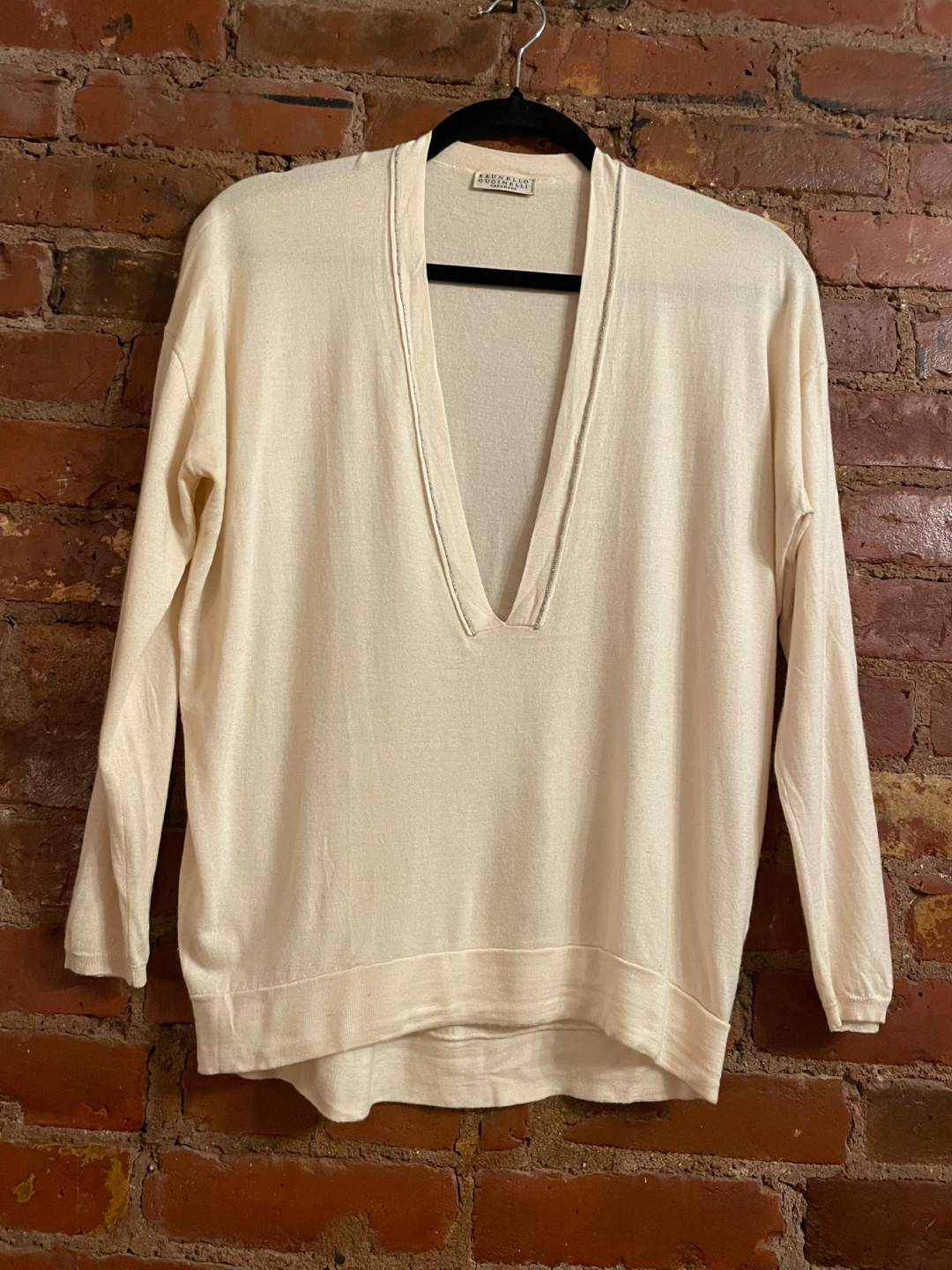 Brunello Cucinelli Cashmere V-Neck Sweater