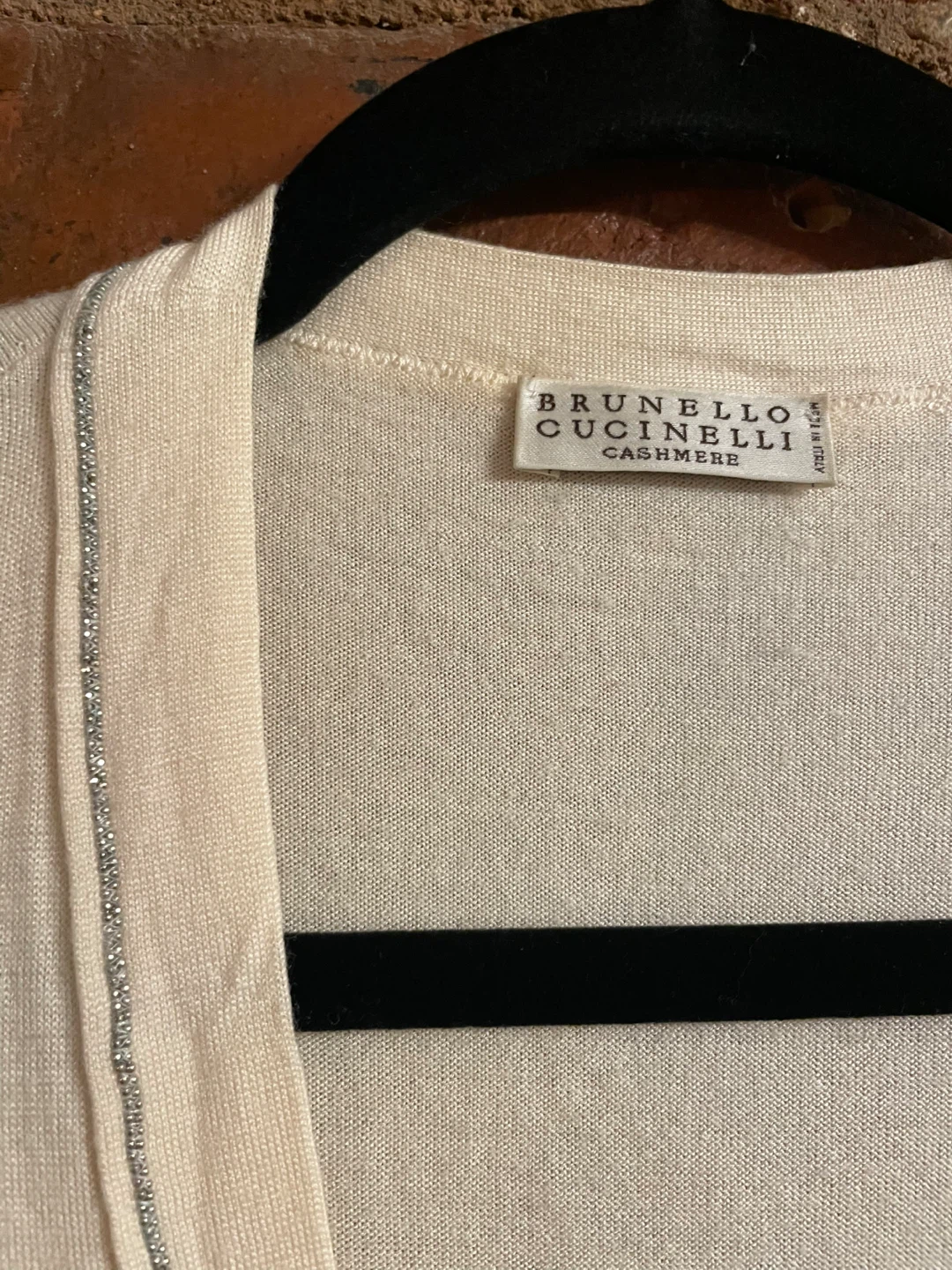 Brunello Cucinelli Cashmere V-Neck Sweater - photo 2