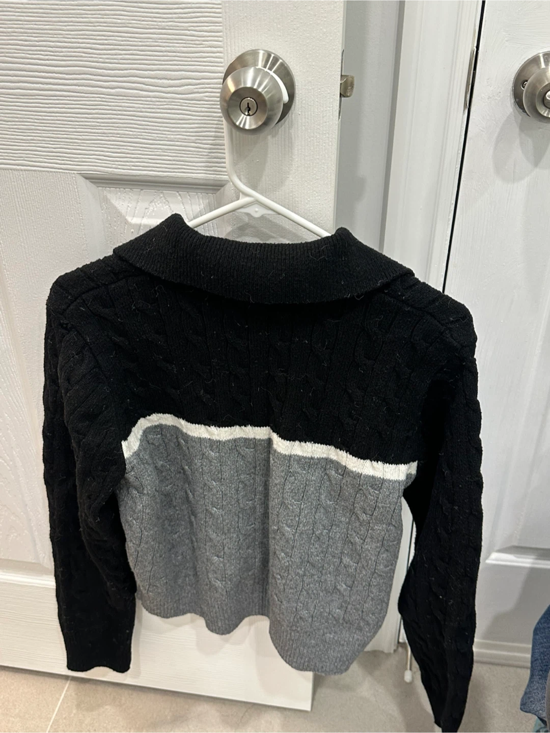 8 Seconds Black & Grey Zip-Up Sweater - photo 2