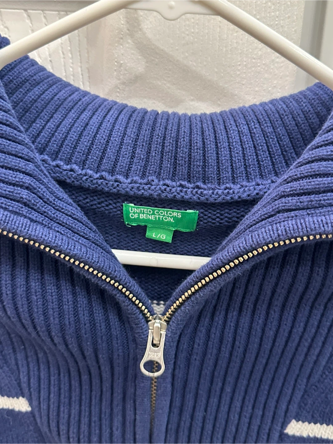 United Colors of Benetton Striped Sweater - L/G - photo 2