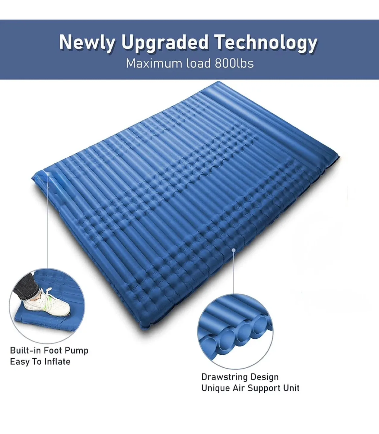 Elegear Camping Sleeping Pad - 79x55 inches image indicator(2)