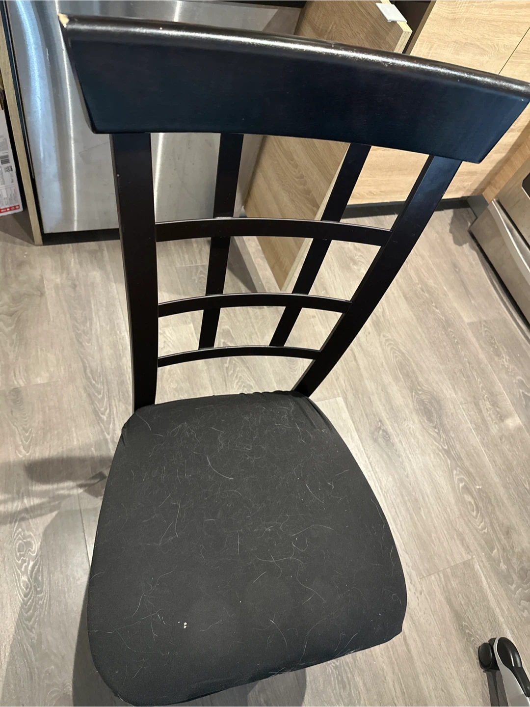 Black Dining Room Chairs - Set of 2