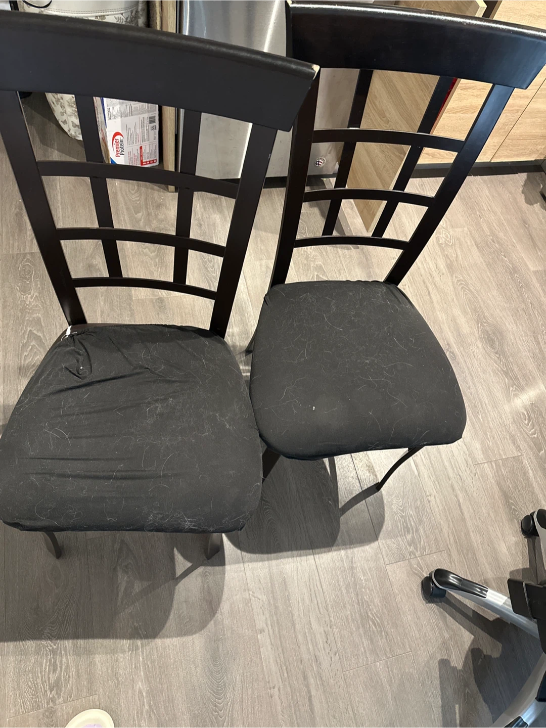 Black Dining Room Chairs - Set of 2 - photo 2
