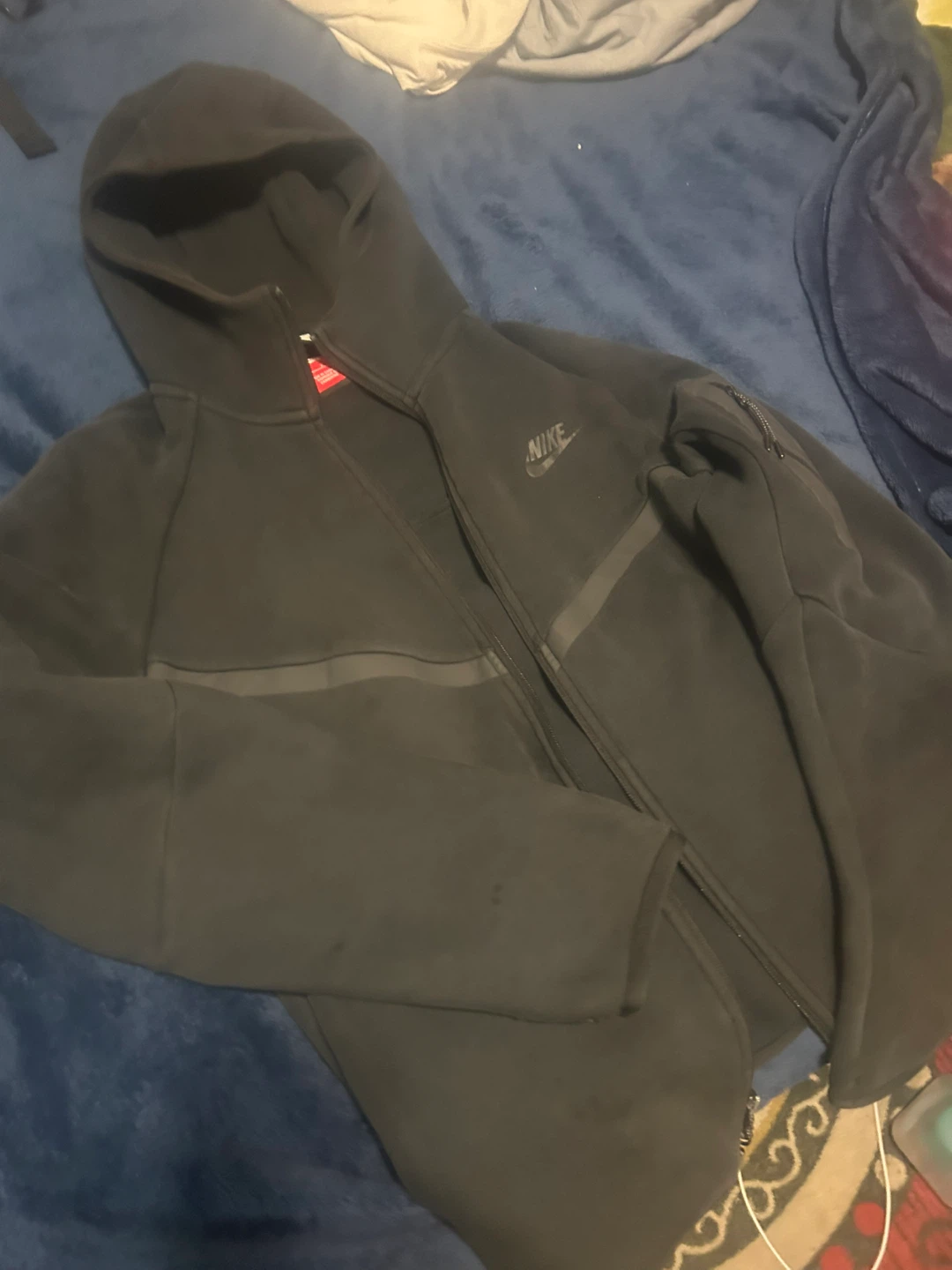 Nike Tech Fleece Black Jacket - photo 3