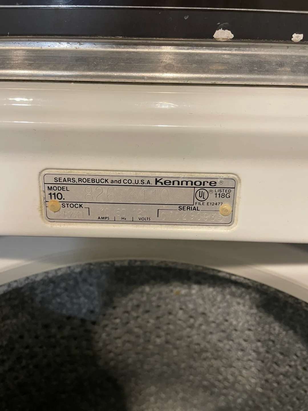 Kenmore Heavy Duty 70 Series Washing Machine image indicator(2)