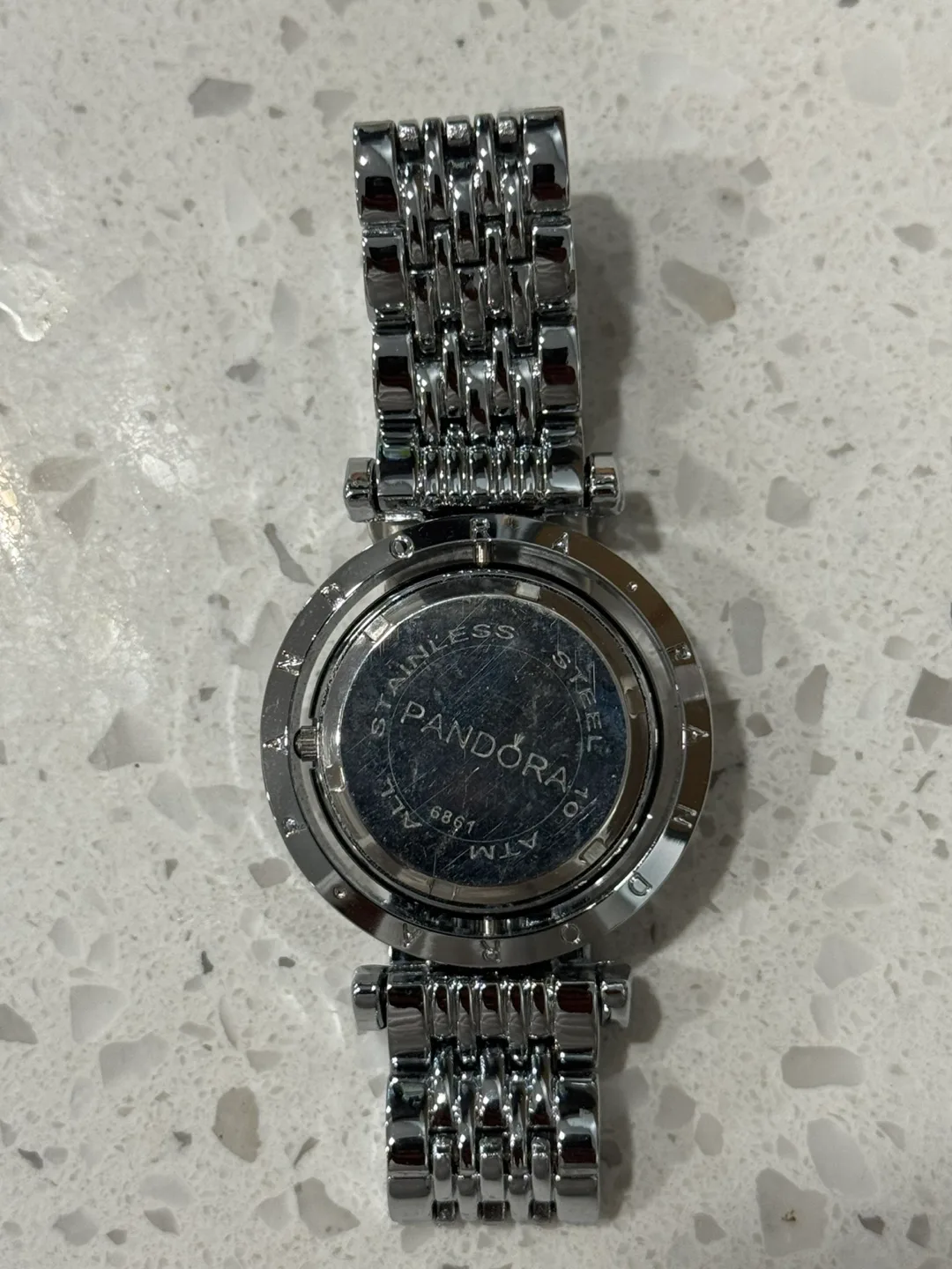 Pandora Stainless Steel Pink Dial Watch image indicator(2)