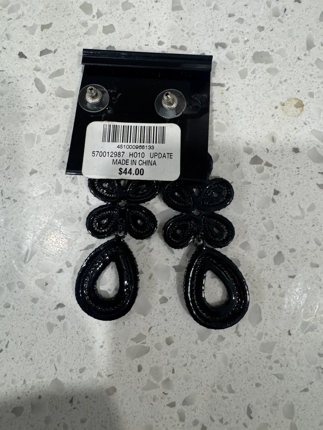 White House Black  Beaded Earrings image indicator(2)