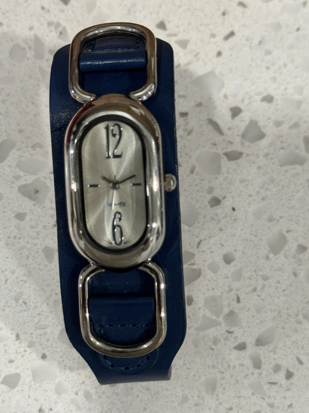 Liz Claiborne Blue Leather Watch