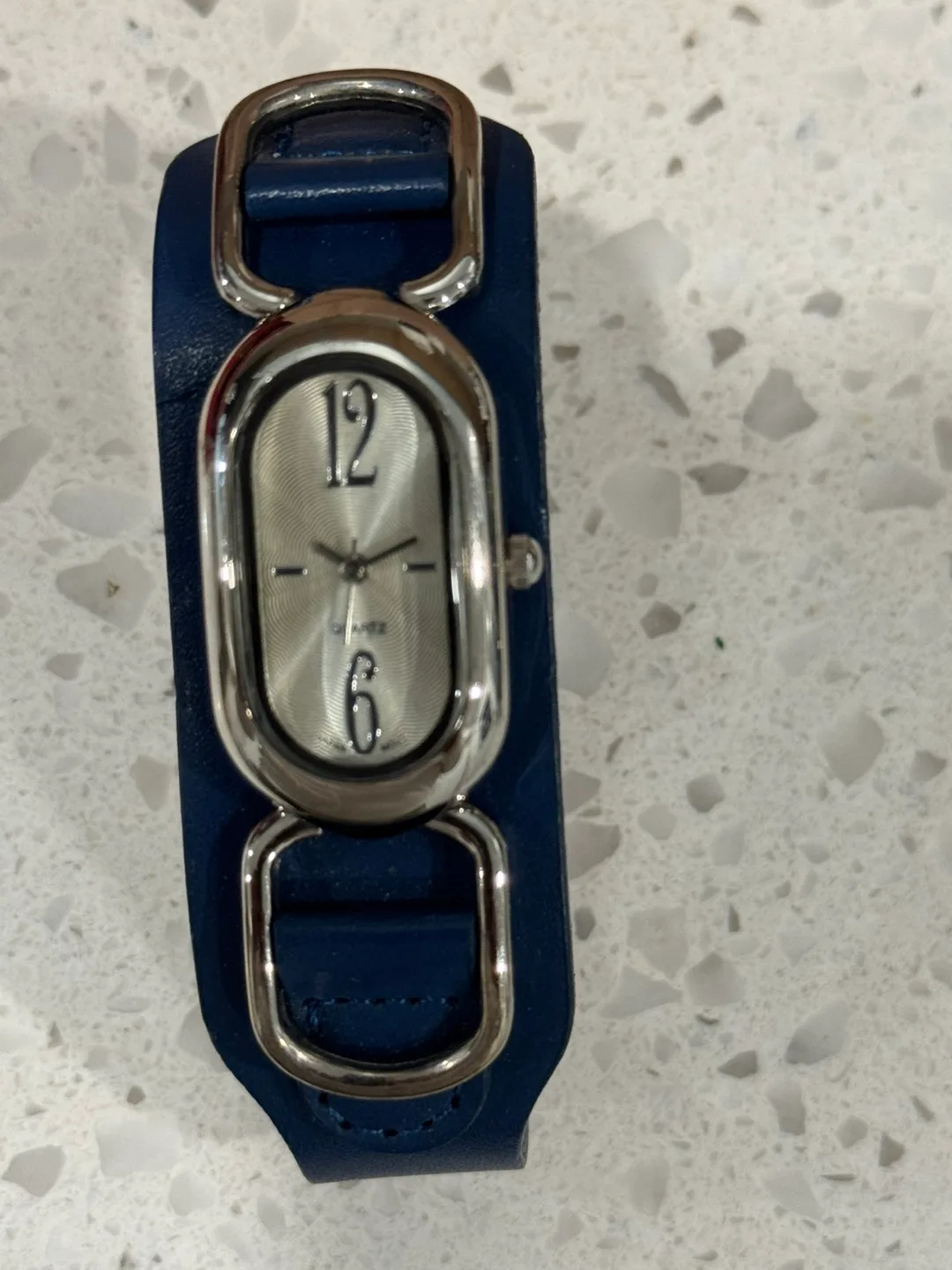 Liz Claiborne Blue Leather Watch thumbnail