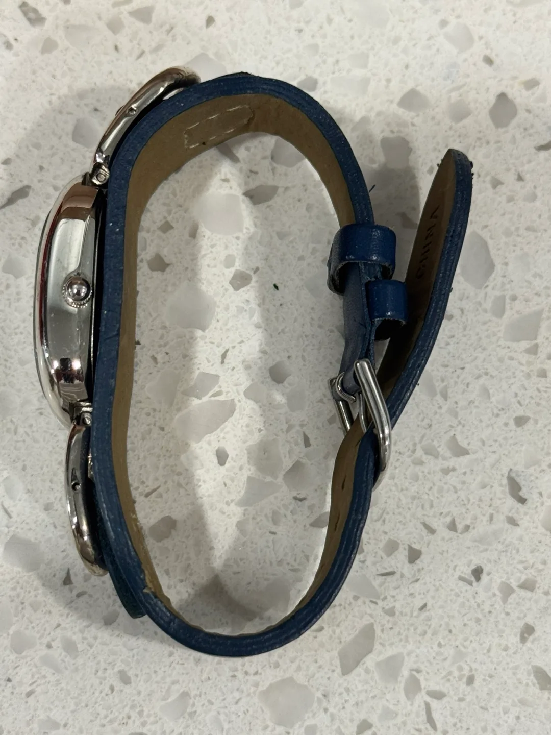 Liz Claiborne Blue Leather Watch image indicator(2)
