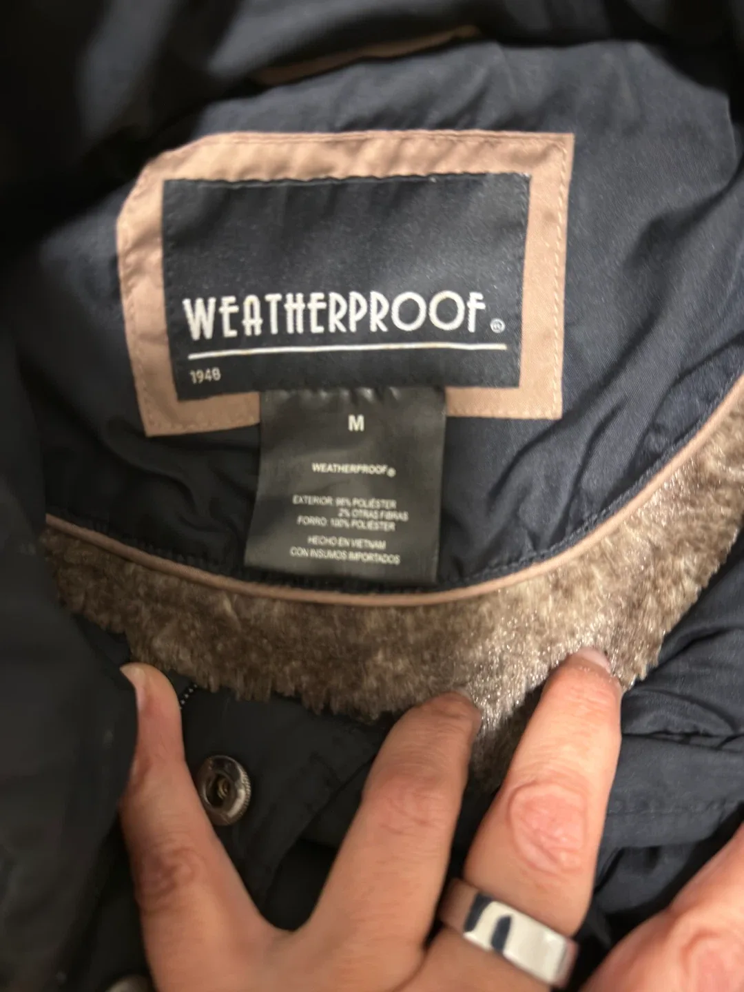 Weatherproof 1948 Vest - Size M image indicator(2)