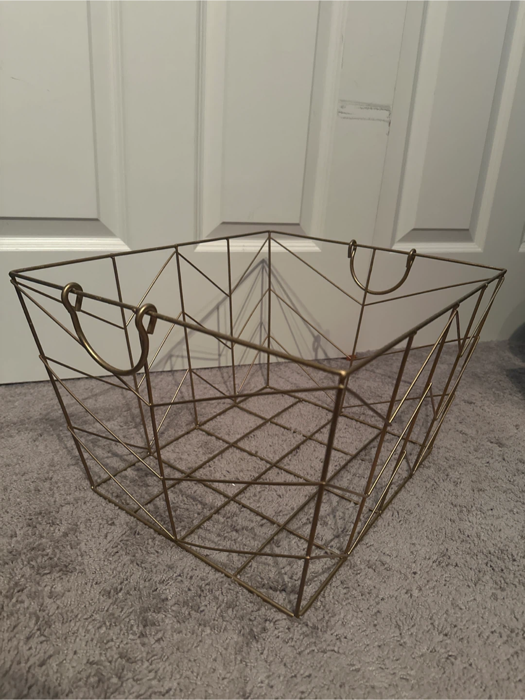 Gold Wire Storage Basket - photo 2