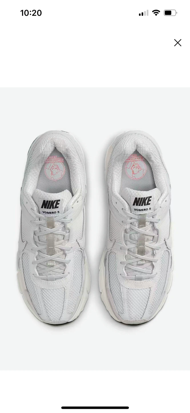 Nike Vomero 5, White/Grey - photo 3