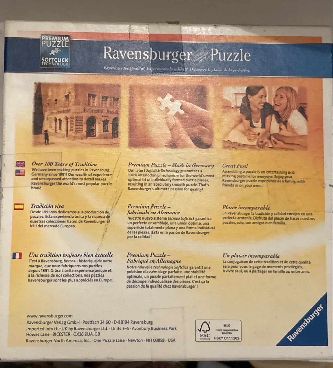 Ravensburger Life on the Canal 1000 Piece Puzzle image indicator(4)