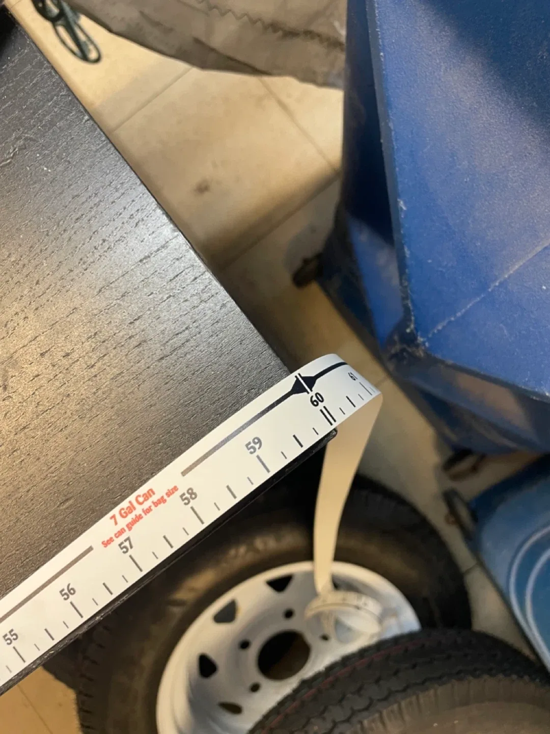 FREE - 2 Dark Brown Desks - 60"x26” in image indicator(3)