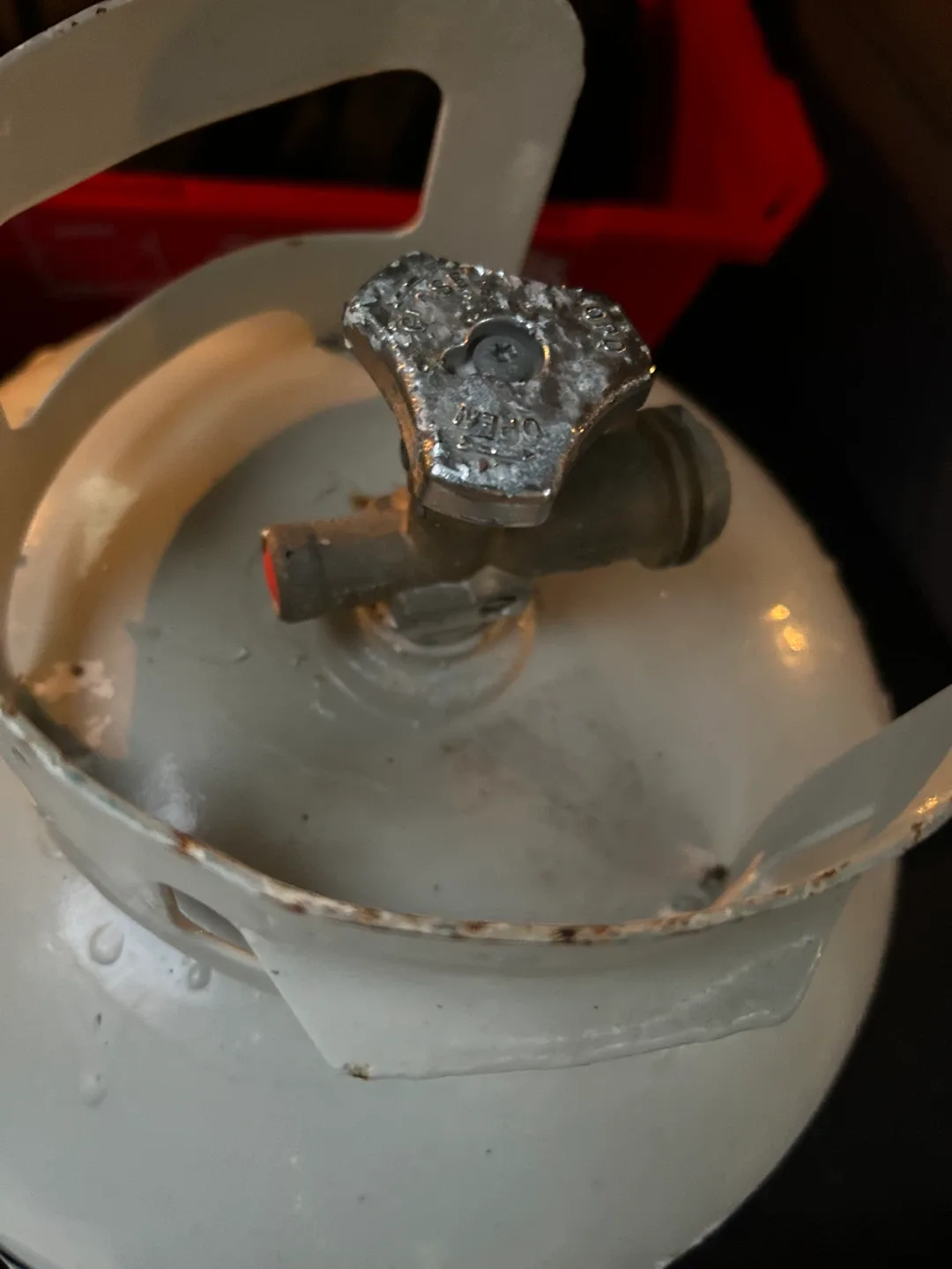 $6 Exchangeable refill refillable  Empty Propane Tank PNE 8 bbq image indicator(4)