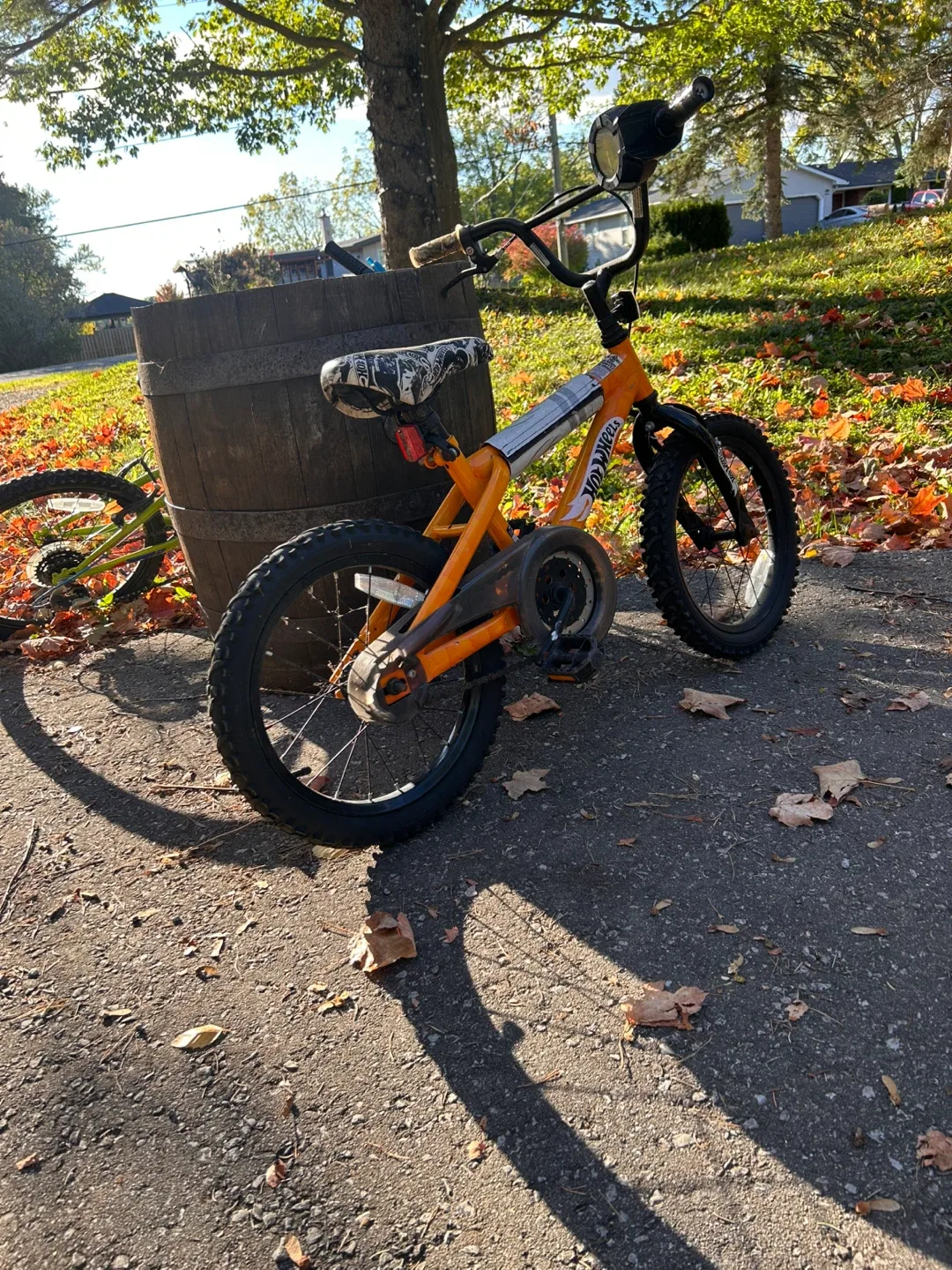 Hot Wheels Kids' Bike - Orange image indicator(2)