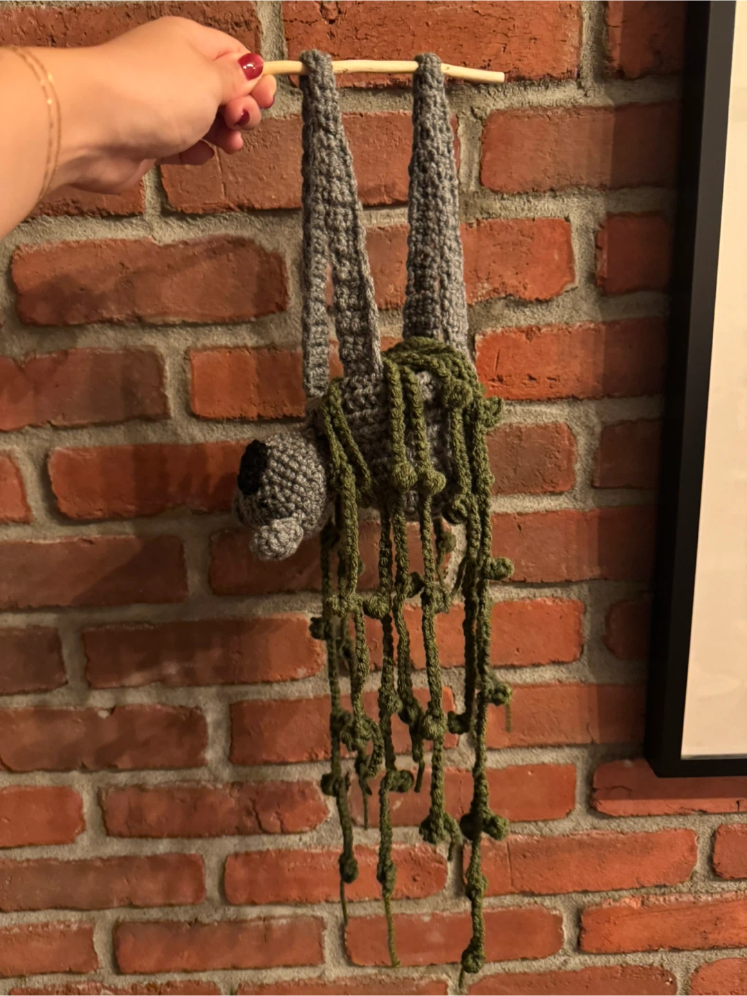 Crochet koala pearl plant - photo 2