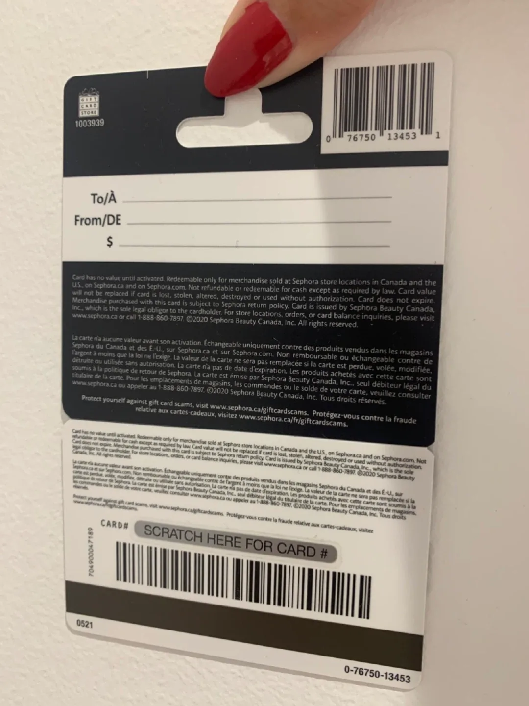 🔥 Never Used Sephora $50 Giftcard 🔥 image indicator(2)